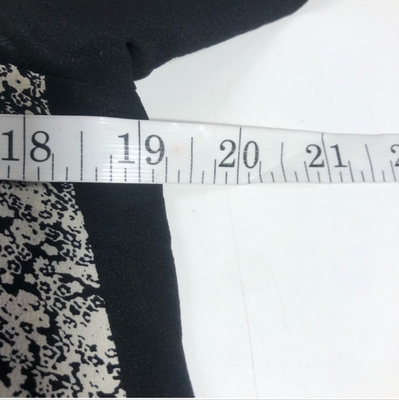 Rebecca Taylor Black and Gray Long Sleeve Top - Picture 10 of 11